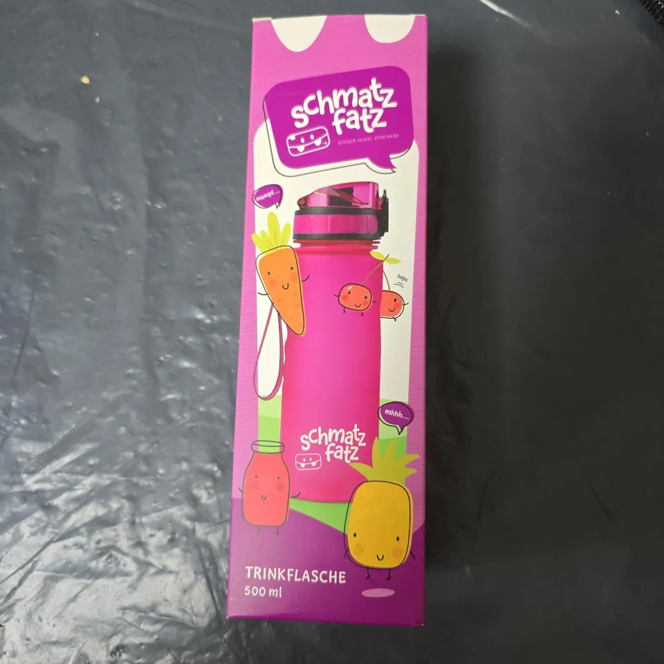 WATER BOTTLE FLASK SCHOOL SIPPER CANTEEN SPORTS BPA FREE 500 ML ODOURLESS PURPLE