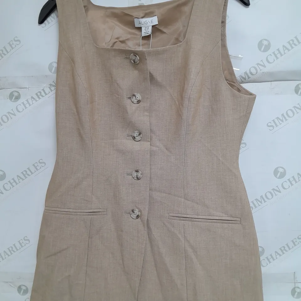 ALIGNE UK 10 BUTTON UP MONIKA NUETRAL 