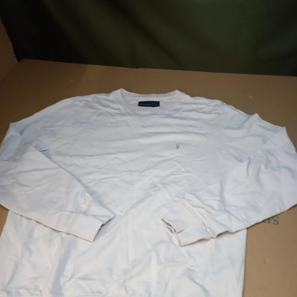 MENS ALL SAINTS SWEATSHIRT SIZE UNSPECIFIED