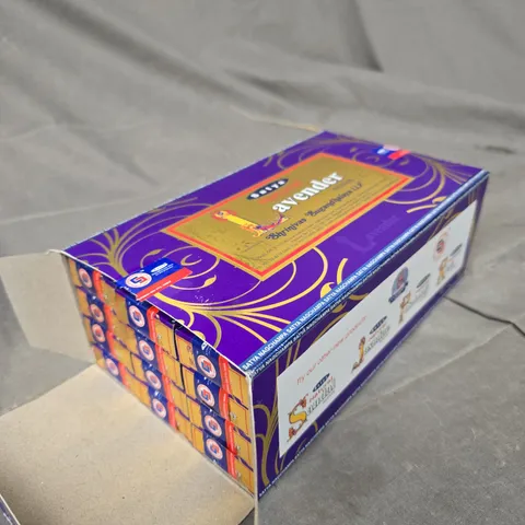 BOXED SATYA NATURAL LAVENDER INCENSE STICKS 