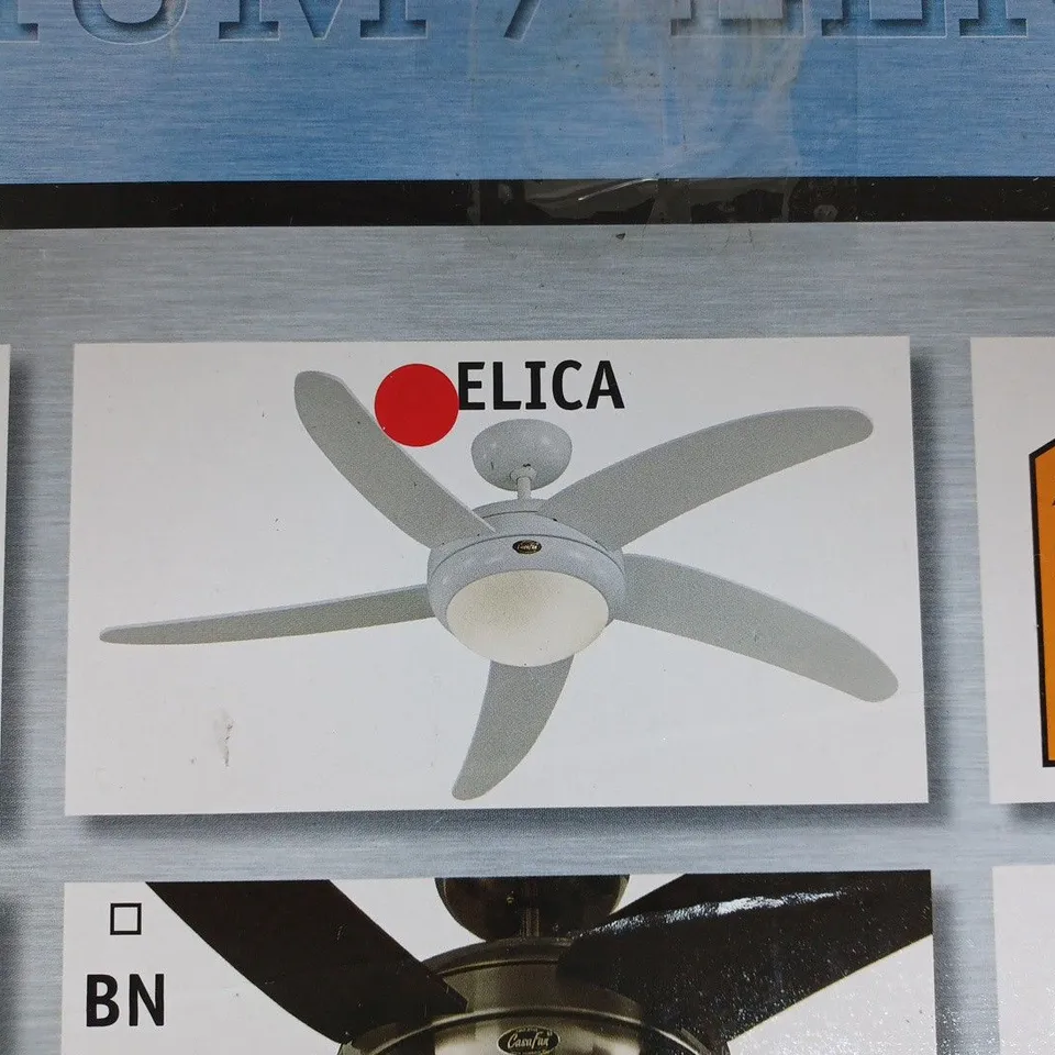 BOXED CASAFAN 132CM 5 BLADE CEILING FAN WITH REMOTE WHITE
