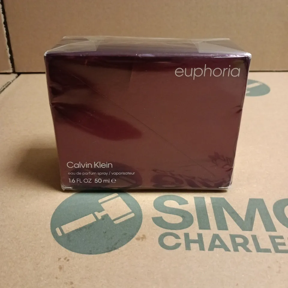 SEALED CALVIN KLEIN EUPHORIA EAU DE PARFUM 50ML