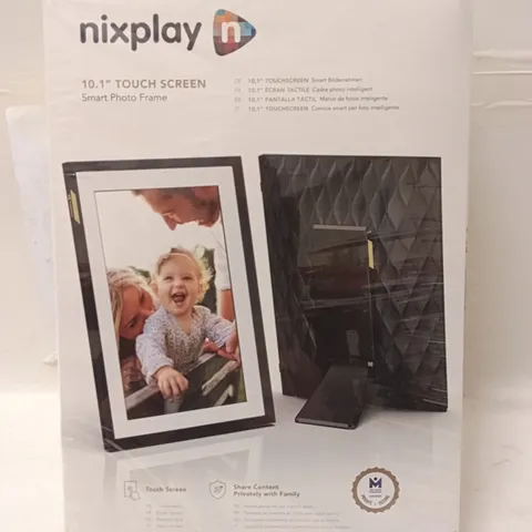 NIXPLAY 10.1" TOUCH SCREEN SMART PHOTO FRAME (BOXED)