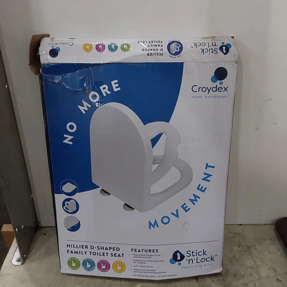 BOXED SOFT CLOSE ROUND FAMILY TOILET SEAT 