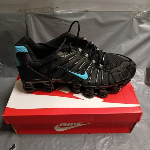 BOXED PAIR OF NIKE SHOX TL TRAINERS - 11