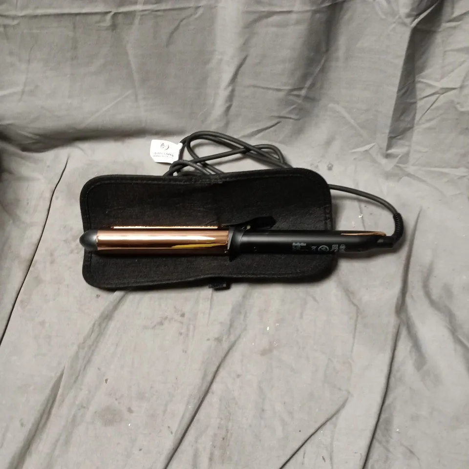 BABYLISS CURLING WAND – COPPER BARREL, BLACK HANDLE, CORDED