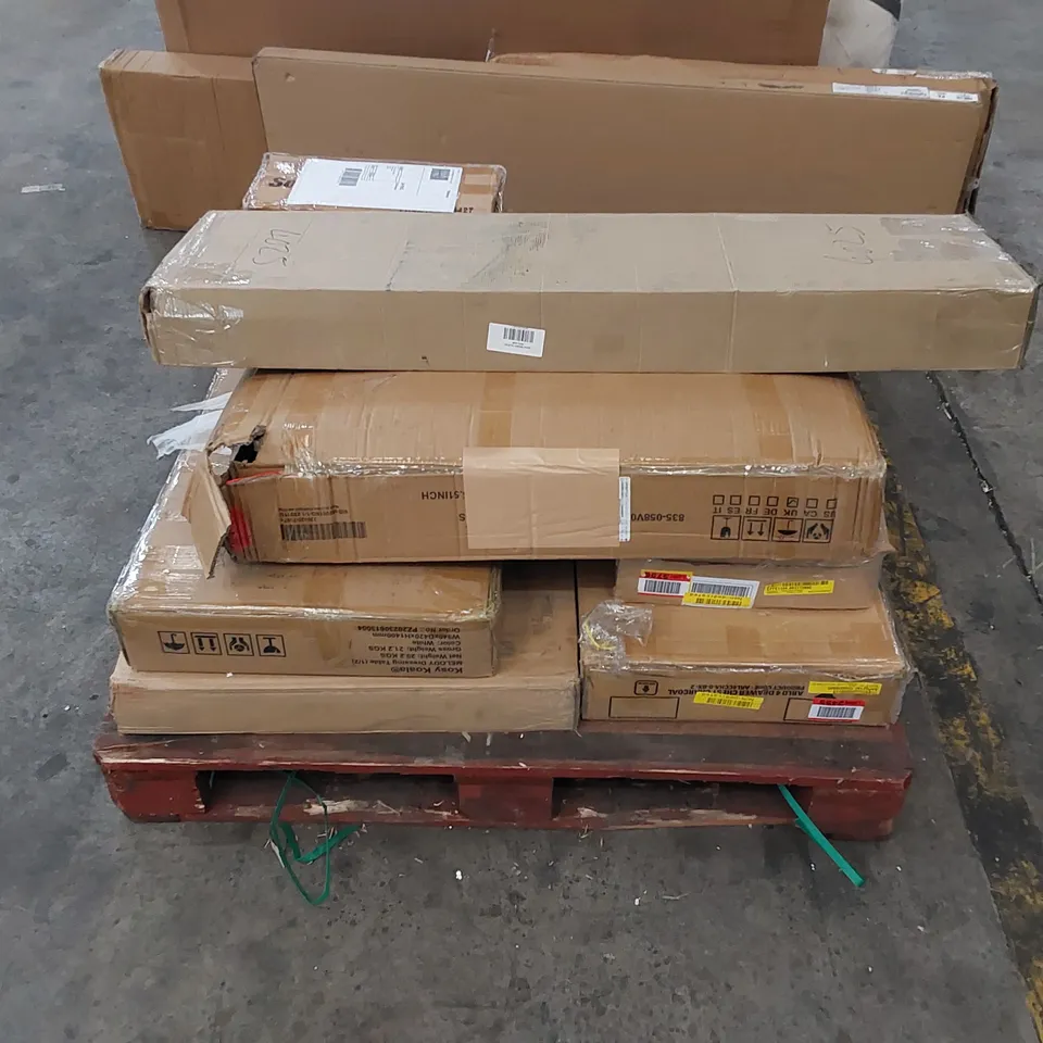 PALLET TO CONTAIN ASSORTED BOXED FURNITURE AND FURNITURE PARTS