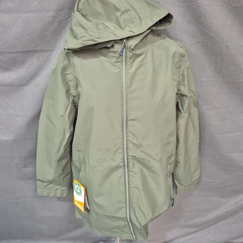 REGATTA GREAT OUTDOORS BRIKA WATERPROOF JACKET IN FOUR LEAF CLOVER - SIZE 14
