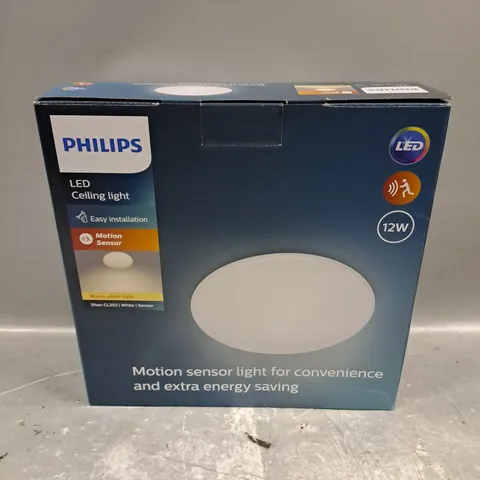 BOXED PHILIPS LED MOTION SENSOR CEILING LIGHT 