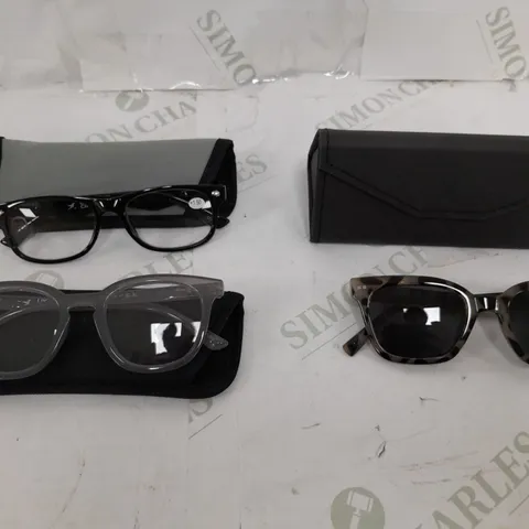 BOXED HUMMINGBIRD POLARISED SUNGLASSES & READER 3PC SET