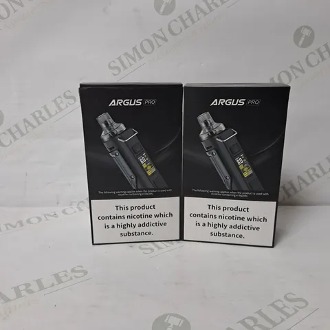 2 BOXED VOOPOO ARGUS PRO POD VAPE KIT
