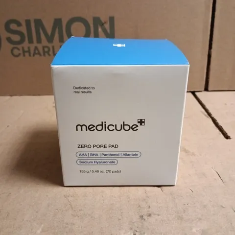 BOXED MEDICUBE ZERO PORE PAD (155G/70 POUCHES)