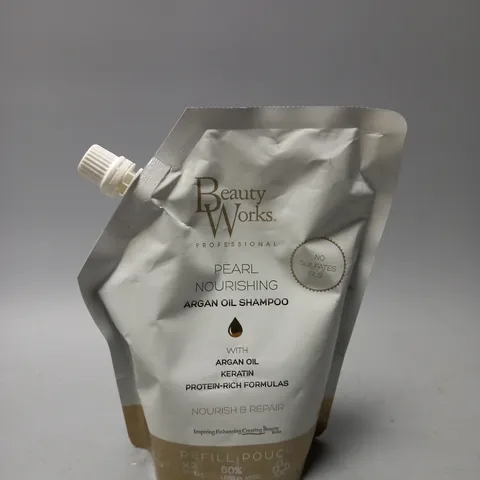 BEAUTY WORKS PEARL NOURISHING ARGAN OIL SHAMPOO