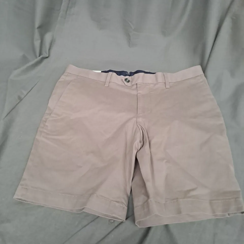 MOSS 32R TAILORED BIEGE SHORTS 