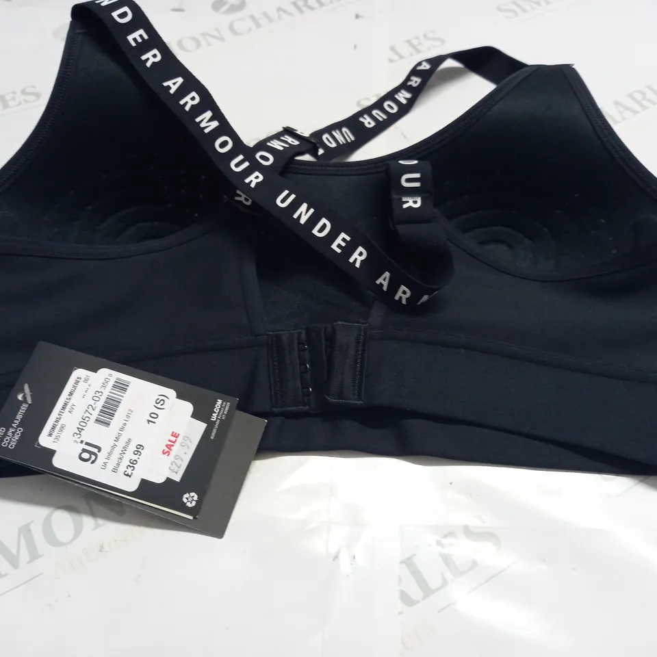 UNDER ARMOUR WOMENS INFINITY MID BRA - 10 (S)