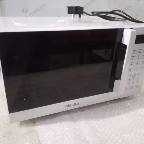 BOXED ELECTRA MWST20LW MICROWAVE OVEN - WHITE