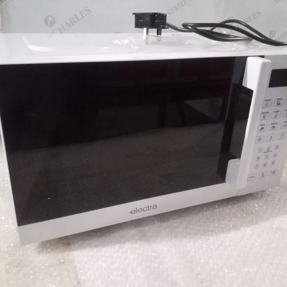 BOXED ELECTRA MWST20LW MICROWAVE OVEN - WHITE 