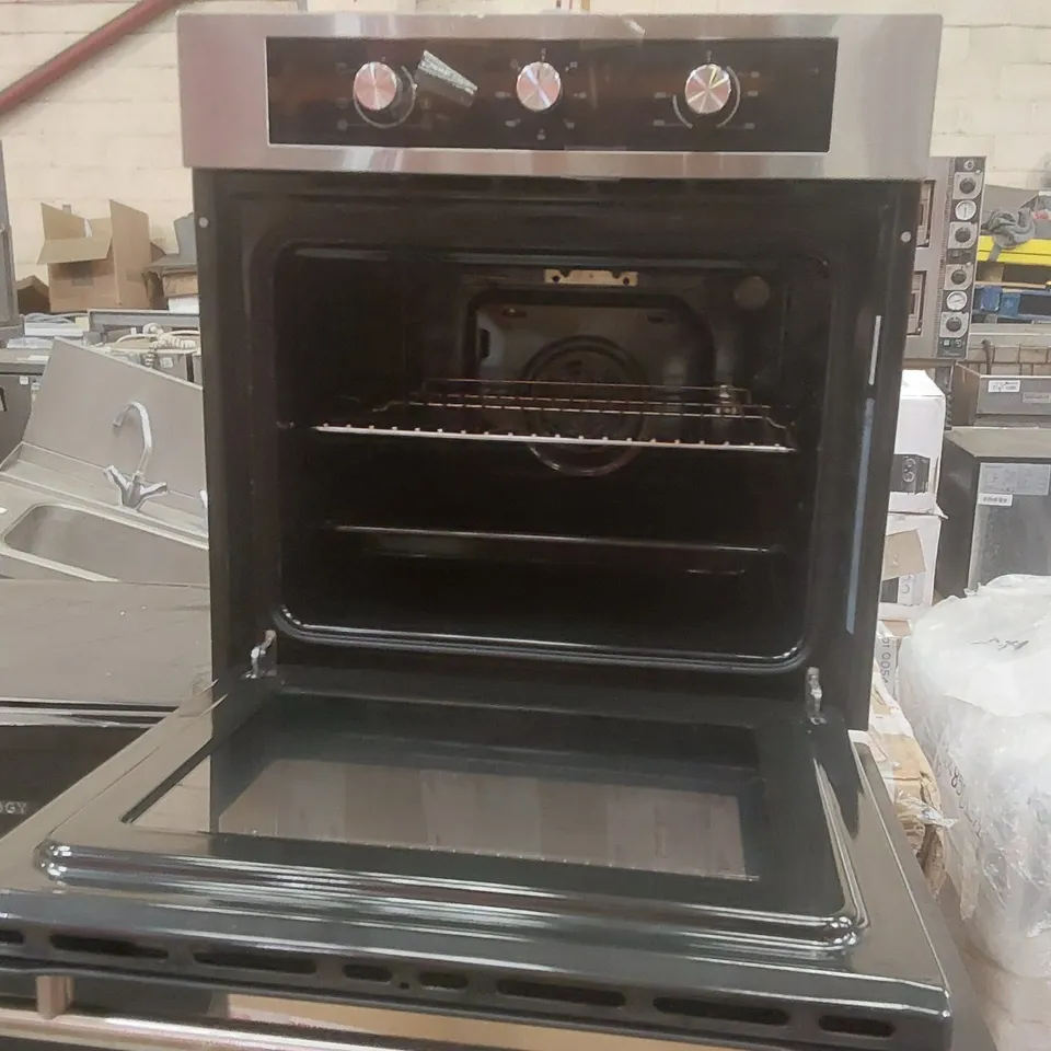 COOKOLOGY COF600SS 65L BUILT-IN ELECTRIC OVEN A ENERGY RATED – STAINLESS STEEL