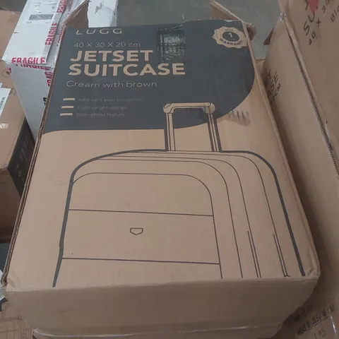 BOXED LUGG TRAVEL SUITCASE