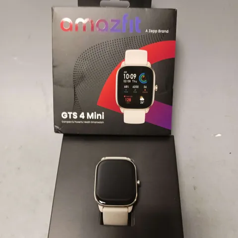 AMAZFIT GTS 4 MINI SMARTWATCH WHITE