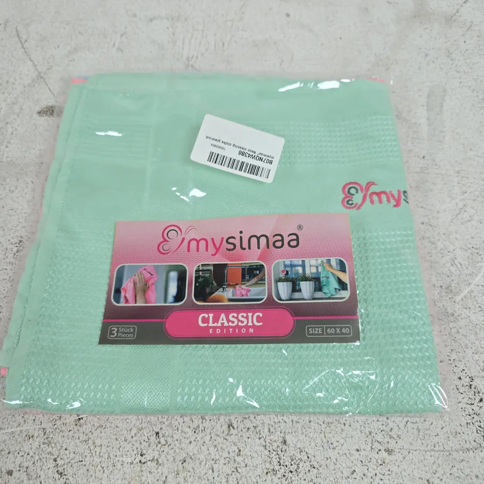 APPROXIMATELY 15 MY SIMAA NEON CLEANING CLOTHS MULTIPACKS