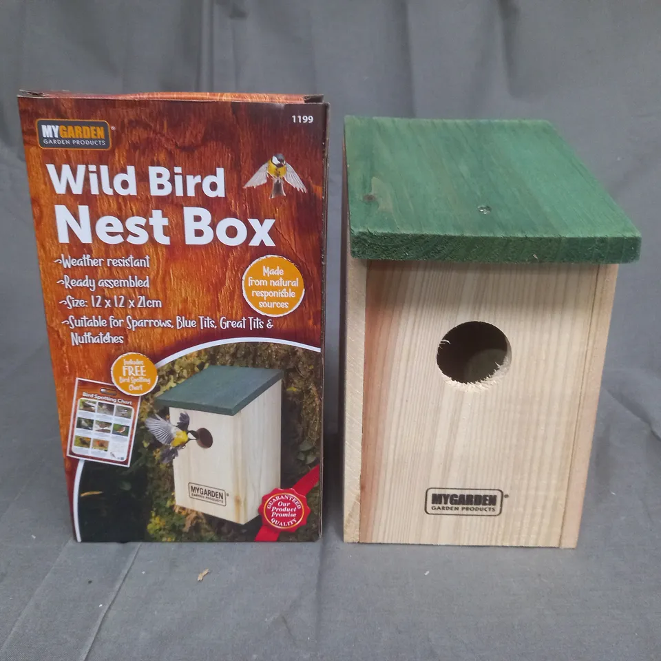 MY GARDEN WILD BIRD NEST BOX