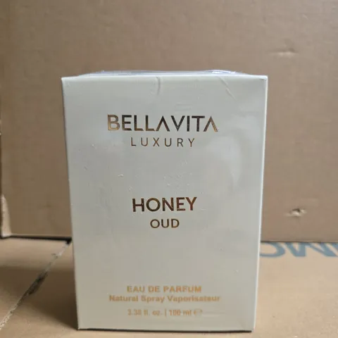 BOXED AND SEALED BELLAVITA LUXURY HONEY OUD EAU DE PARFUM 100ML
