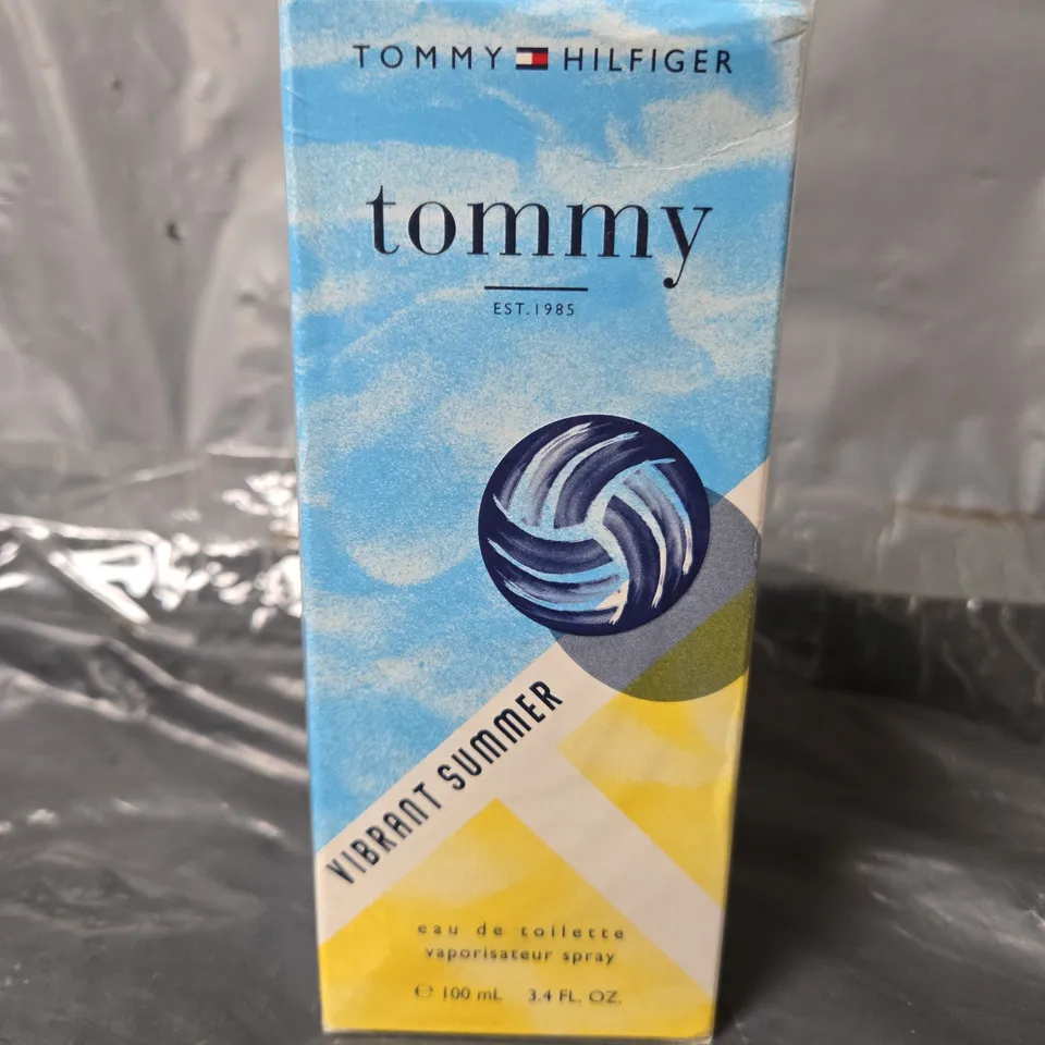 BOXED AND SEALED TOMMY HILFIGER TOMMY VIBRANT SUMMER EDT 100ML
