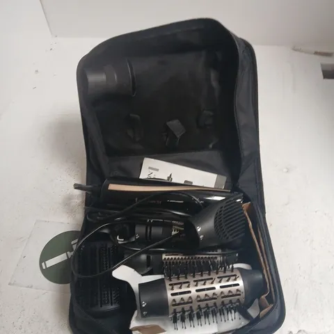 REMINGTON BLOW DRY & STYLE CARING 1200W AIRSTYLER AS7700 – WITH ATTACHMENTS IN CARRY CASE