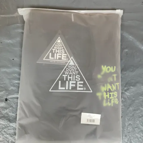 YOU DON'T WANT THIS LIFE PAINTER HOODIE β SIZE M