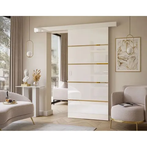 BOXED TABITHA SLIDING DOORS IN LAMINATE (2 BOXES)