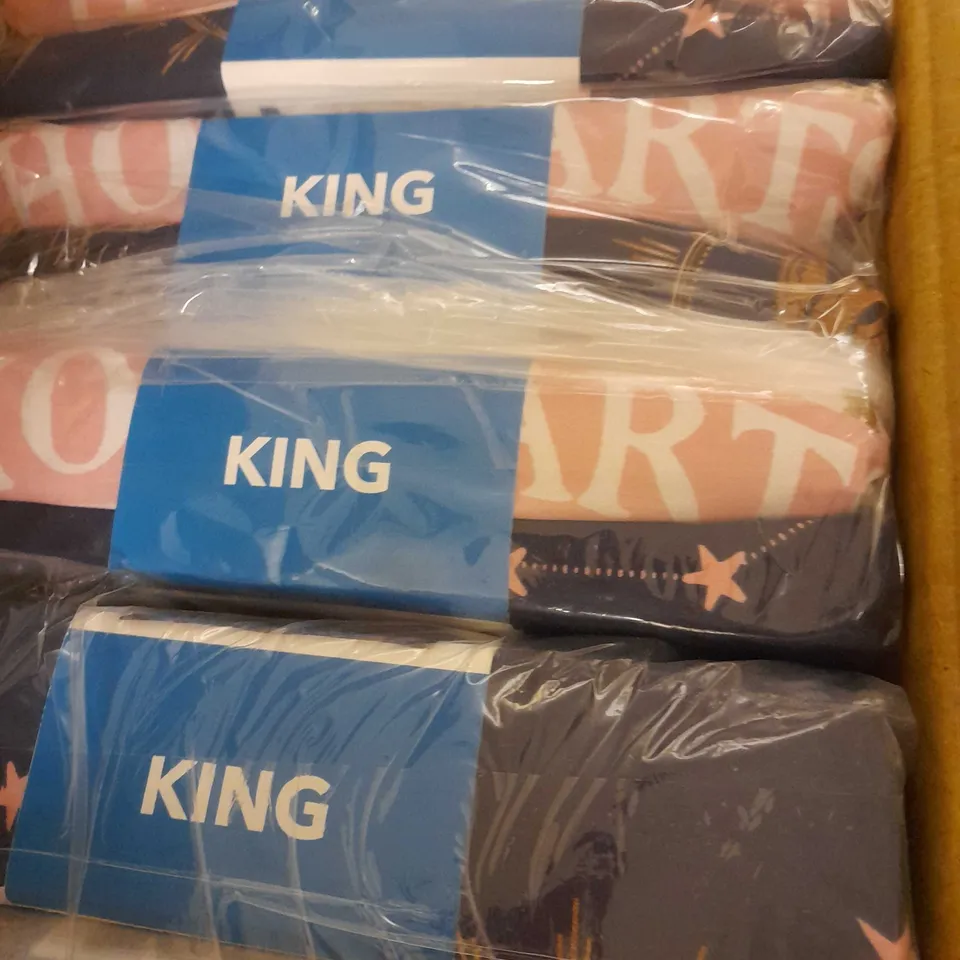 LOT OF 6 HARRY POTTER WIZARDING WORLD EASY CARE DUVET SETS - KING SIZE 