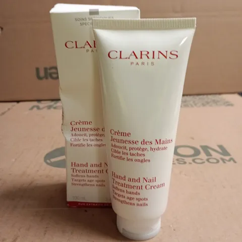 CLARINS PARIS HAND AND NAIL TREATMENT CREAM 100 ML
