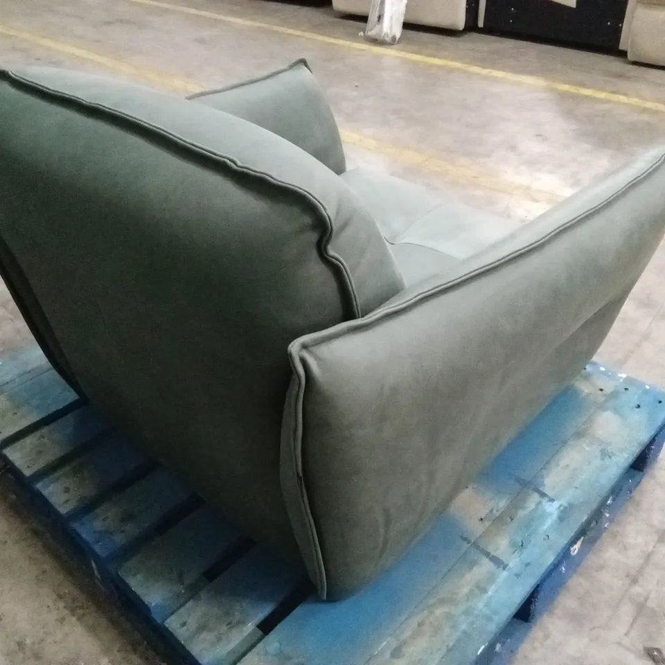 QUALITY DESIGNER ITALIAN MADE SEVILLE LEATHER ARMCHAIR