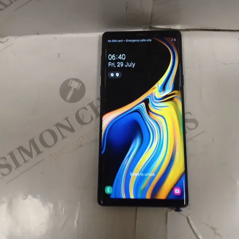 SAMSUNG GALAXY NOTE 9