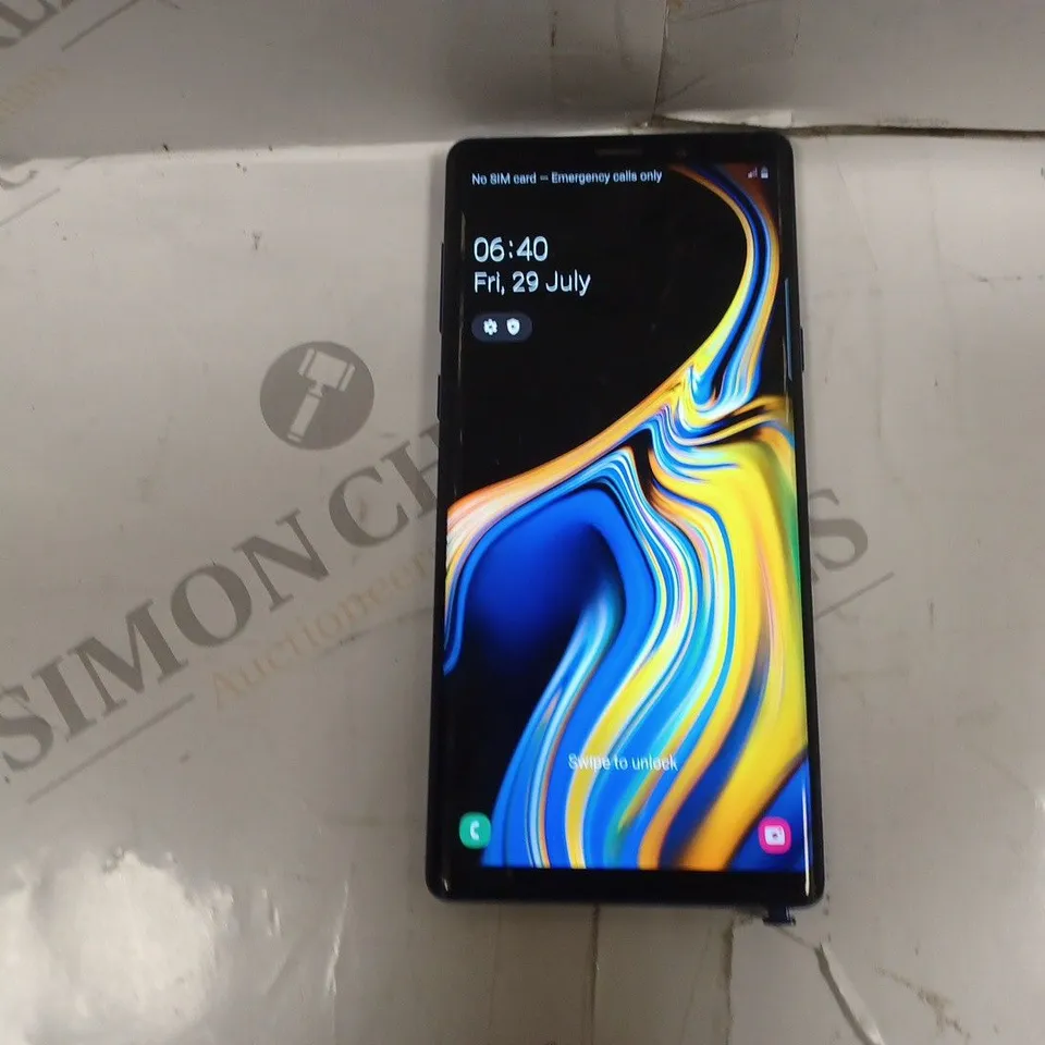 SAMSUNG GALAXY NOTE 9