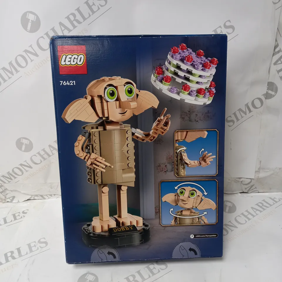 BOXED LEGO HARRY POTTER DOBBY THE HOUSE ELF 76421