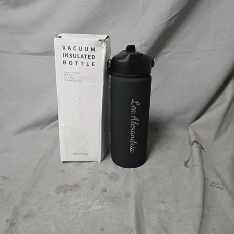 LEE ALEXANDER VACUUM INSULATED BOTTLE – BLACK