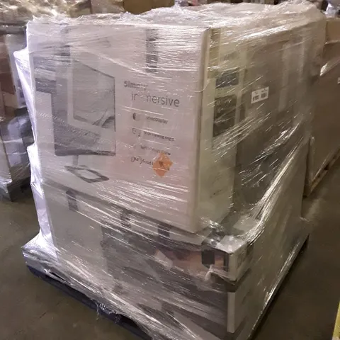 PALLET OF APPROXIMATELY 12 ASSORTED MONITORS INCLUDING