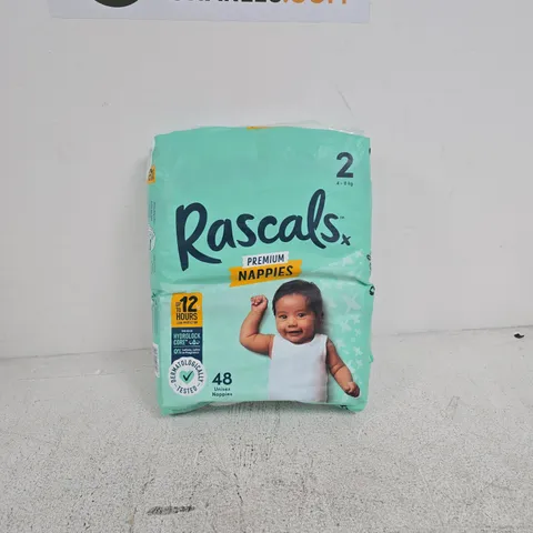 RASCAL'S PREMIUM NAPPIES SIZE 2 (4-8 KG) – 48 PACK