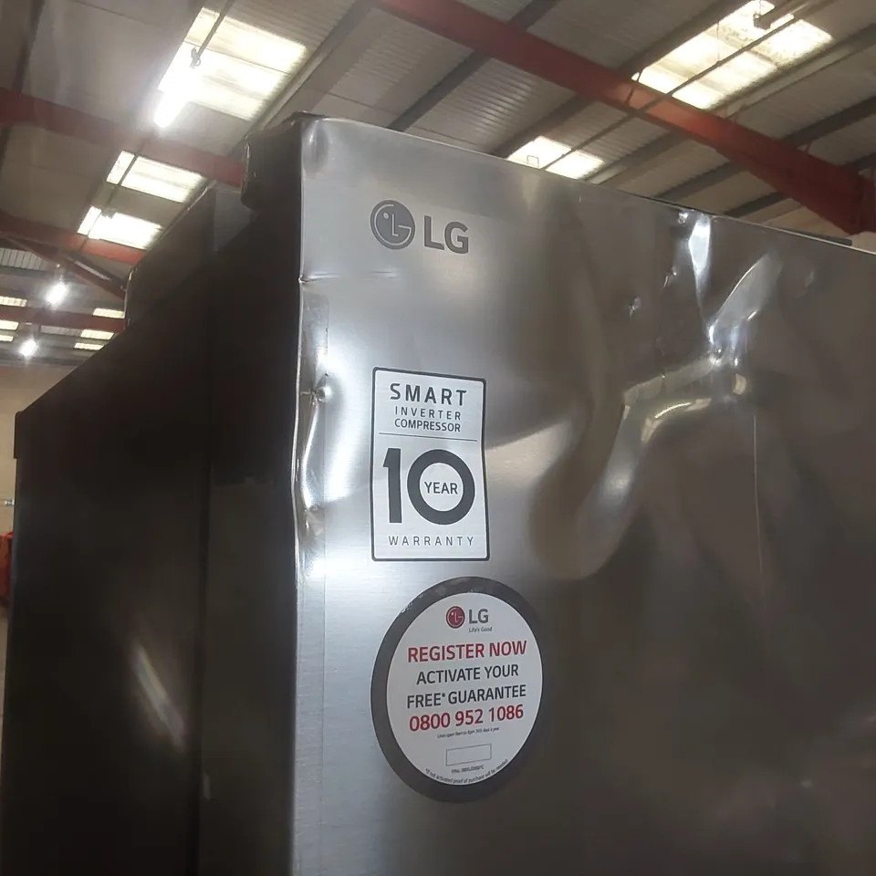 LG GSGV81PYLL AMERICAN STYLE SMART TOTAL NO FROST FRIDGE FREEZER - PRIME SILVER