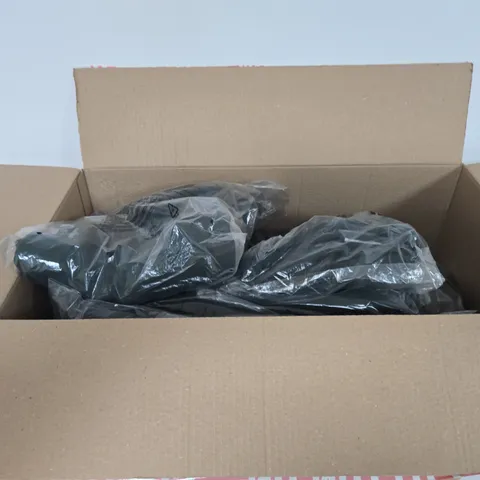 BOX OF APPROXIMATELY 12  ASSORTED CLOTHING ITEMS TO INCLUDE: RELAXED TRACK PANTS 
