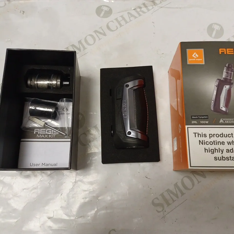 BOXED AEGIS MAX ZEUS WITH MANUAL AND ACCESSORIES