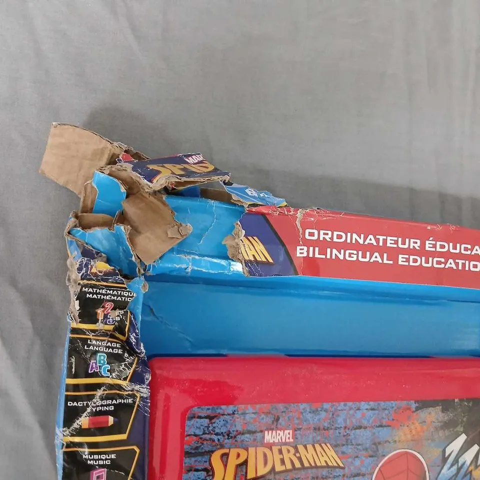 LEXIBOOK SPIDER-MAN BILINGUAL EDUCATIONAL LAPTOP – BOXED TOY