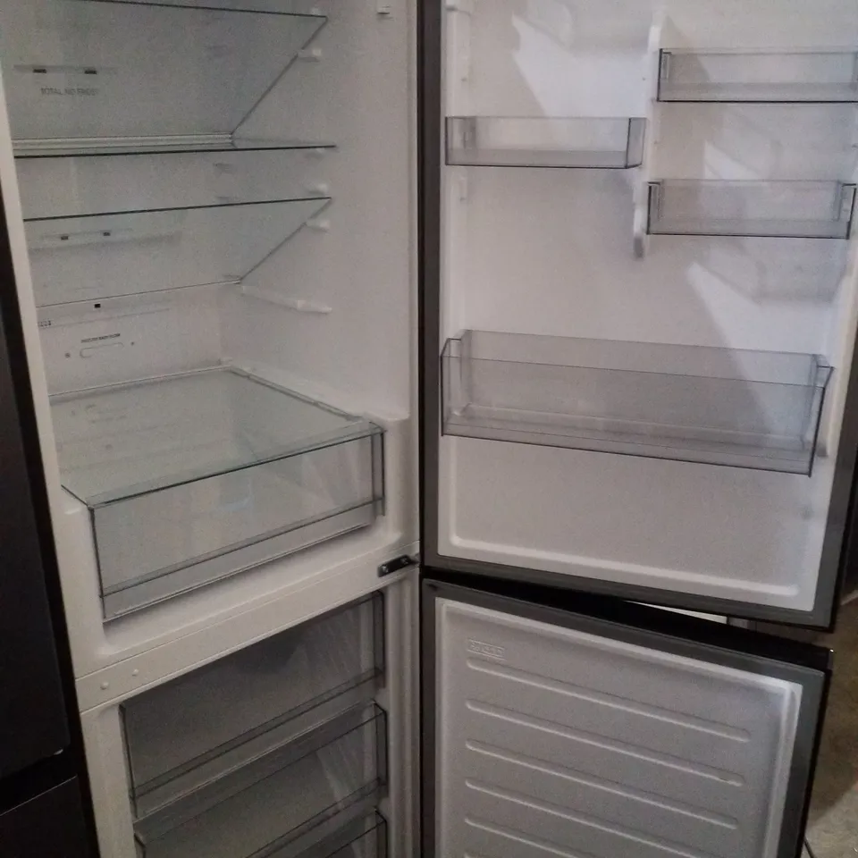 HOOVER 50/50 FRIDGE FREEZER HOCE3T618FBK GRAPHITE GREY - UNPROCESSED RAW RETURN