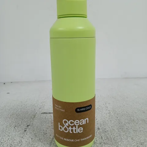 OCEAN BOTTLE LIME GREEN INSULATED WATER BOTTLE