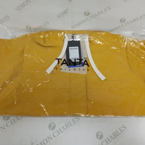 TANTA RAINWEAR DRIZZLE RAINCOAT - SPICY MUSTARD - SIZE 44