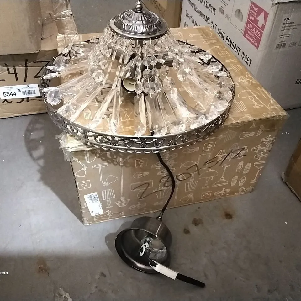 DAR LIGHTING PEWTER