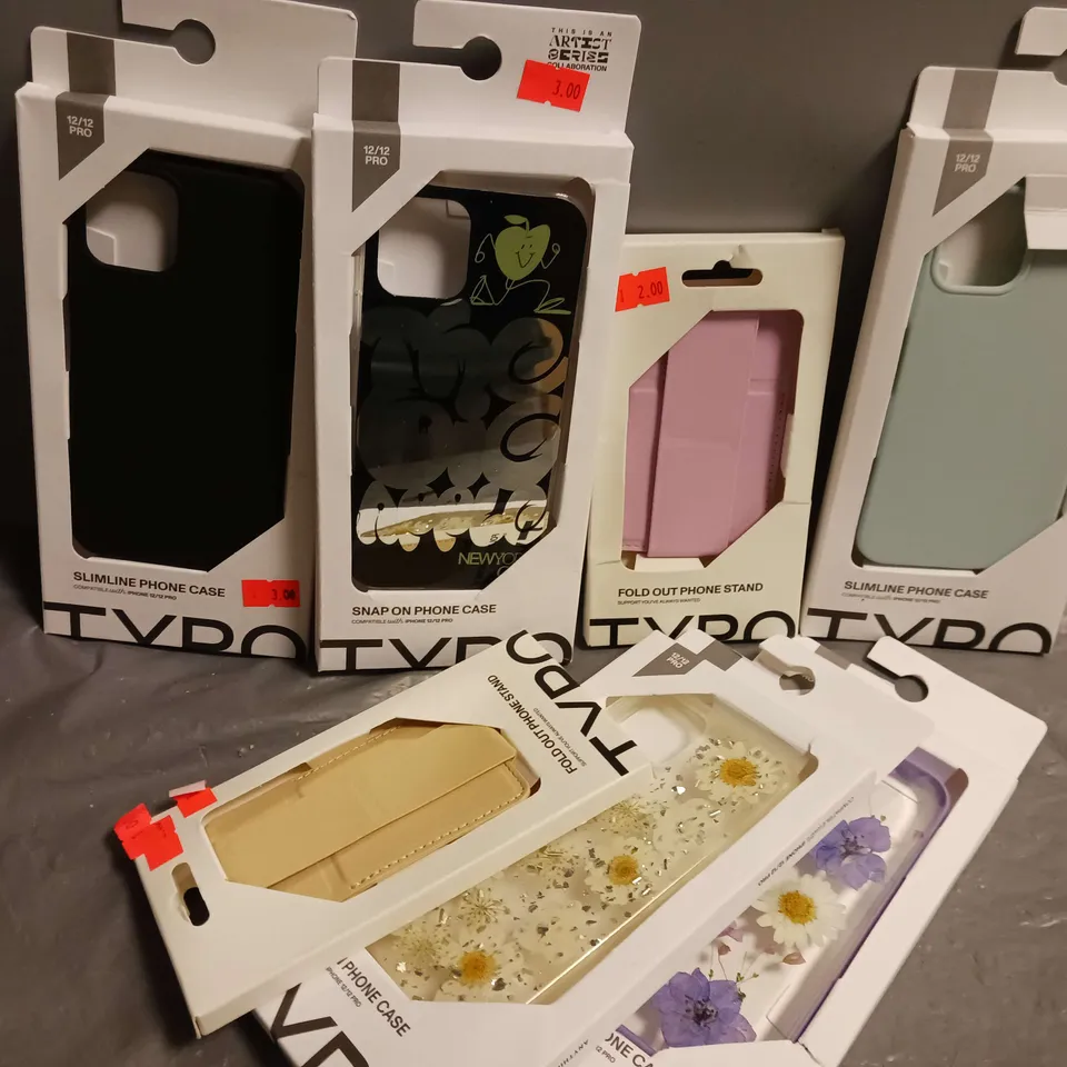 APPROXIMATELY 75 ASSORTED PHONE CASE TO INCLUDE SNAP ON PHONE CASE COMPATIBLE WITH IPHONE 12/12 PRO