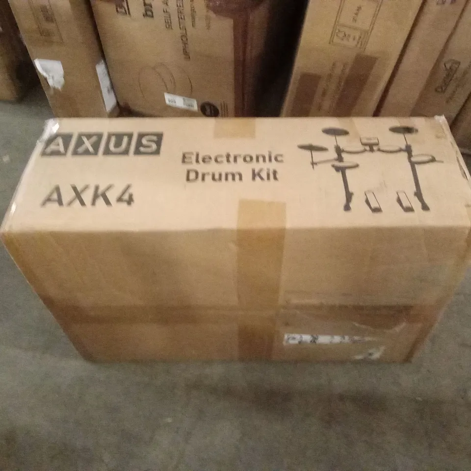BOXED AXUS AXK4 ELECTRIC DRUM KIT
